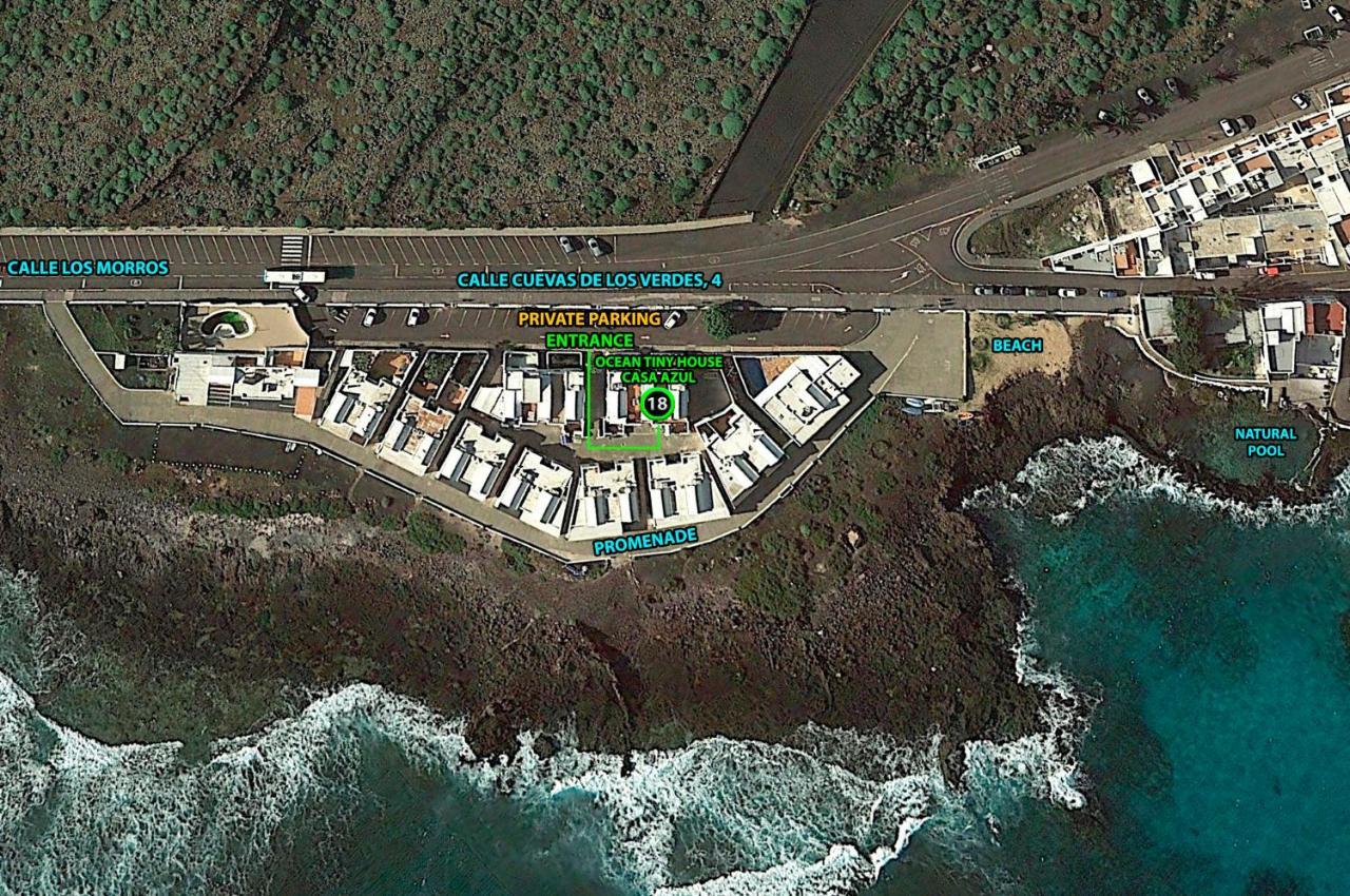 شقة Ocean Tiny House En Casa Azul Punta Mujeres المظهر الخارجي الصورة